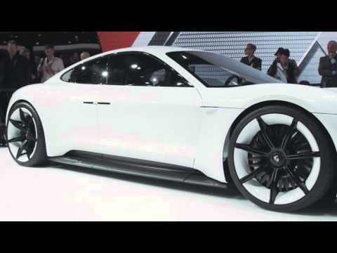 Porsche Mission E concept in IAA 2015